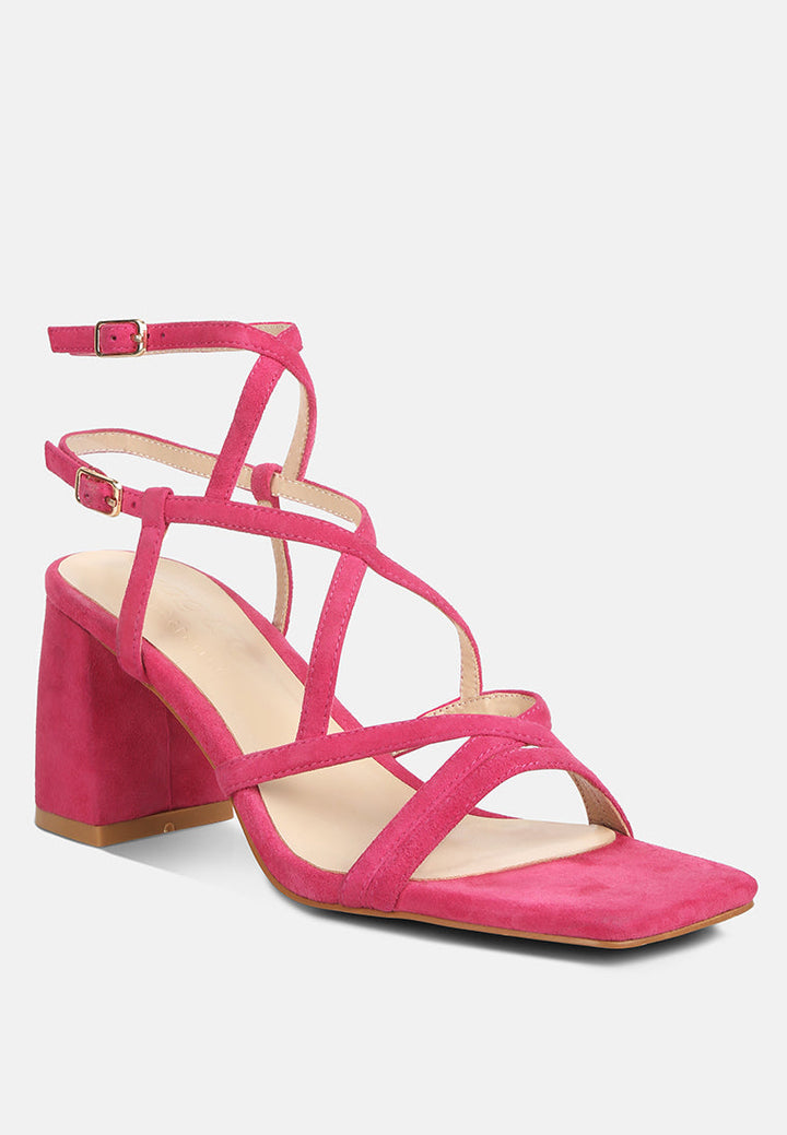 Fiorella Strappy Block Heel Sandals-1