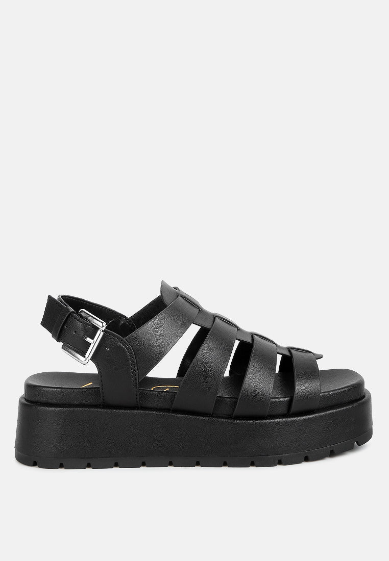 Gayle Platform Gladiator Sandals-0