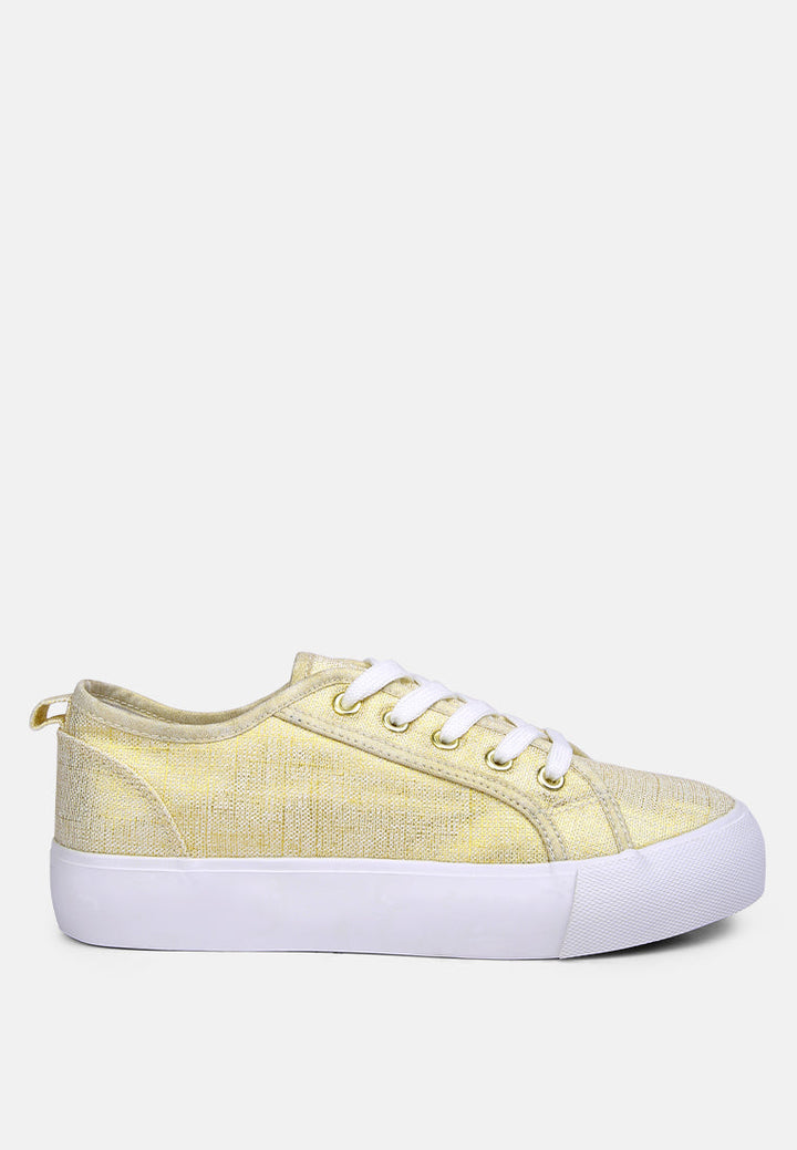 Glam Doll Casual Flatform Sneakers-5