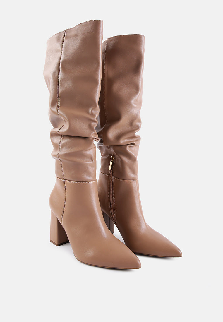 Hanoi Knee High Slouch Boots-1