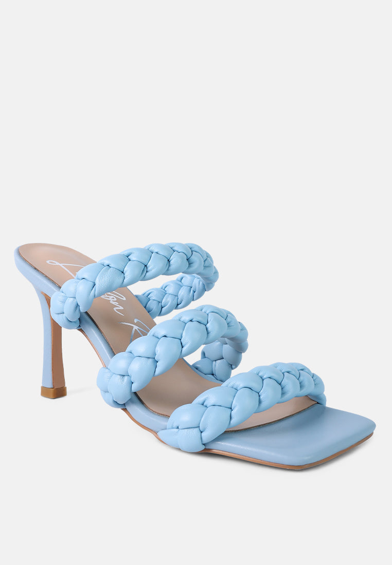 High Bae Braided Strap Casual Heels-1