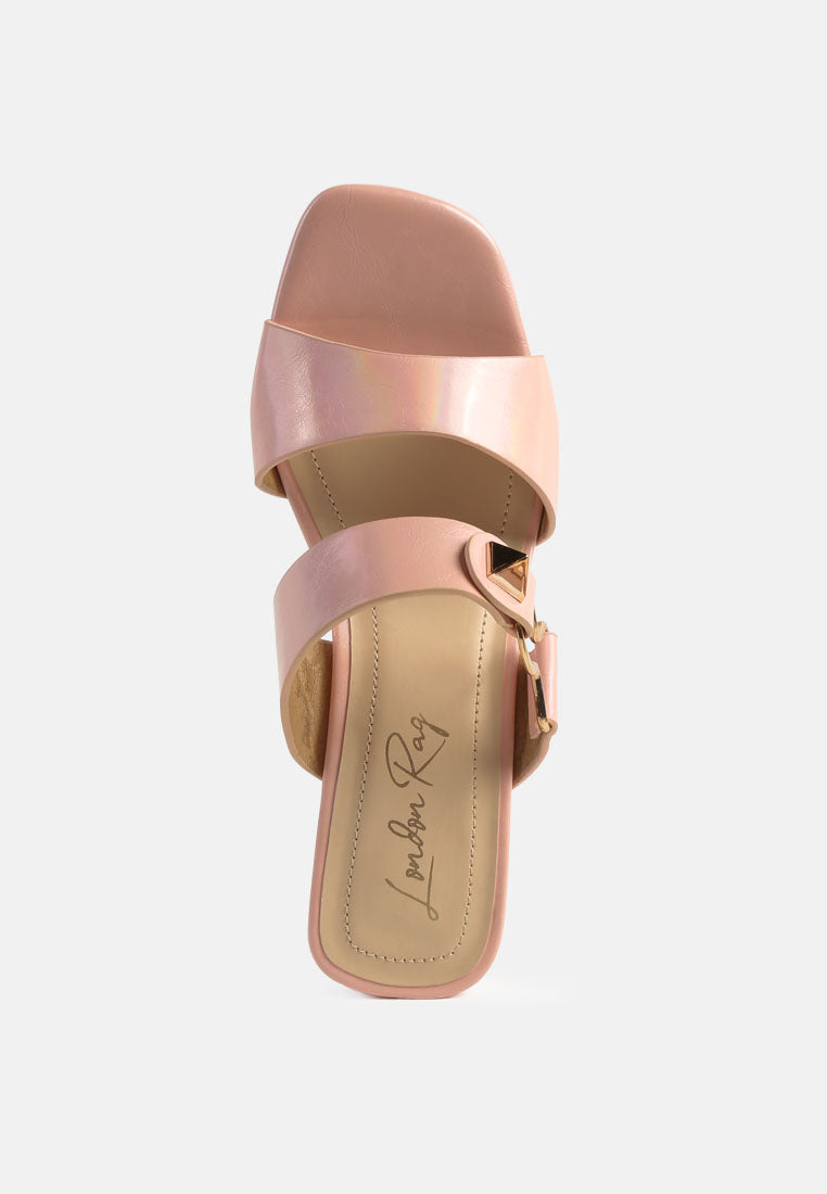 Hookup Fantasy Block Heel Sandals-3