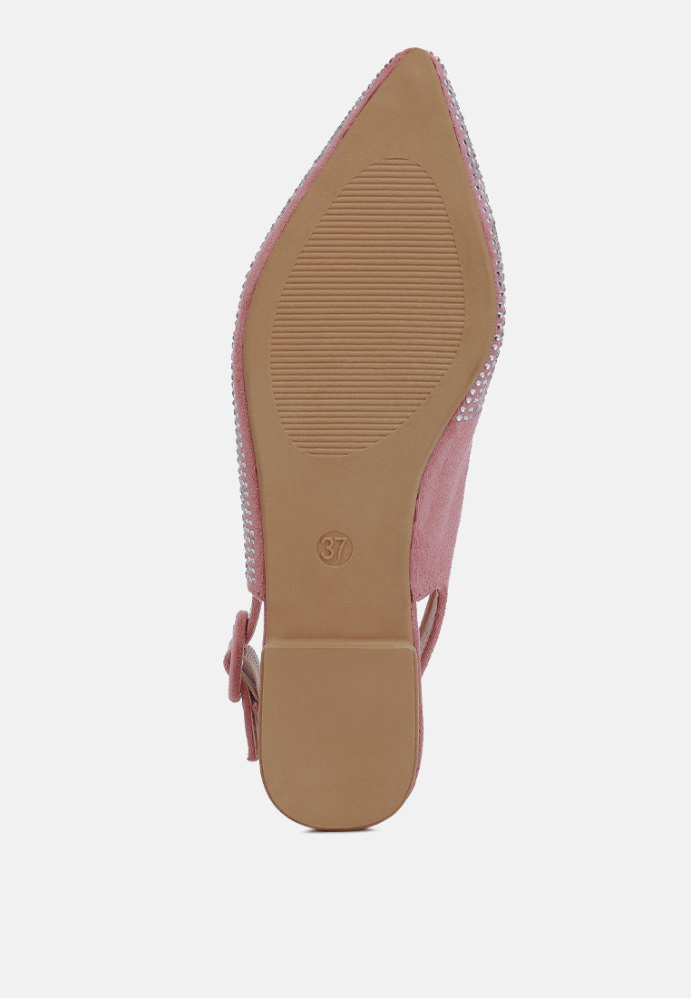 Jarisa Rhinestones Embellished Slingback Mules-3