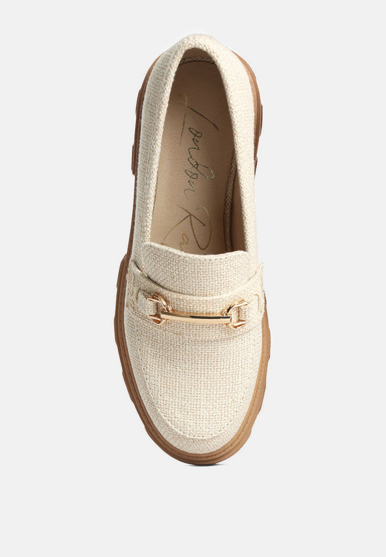 Jaxtyn Chunky Platform Heel Loafers-3