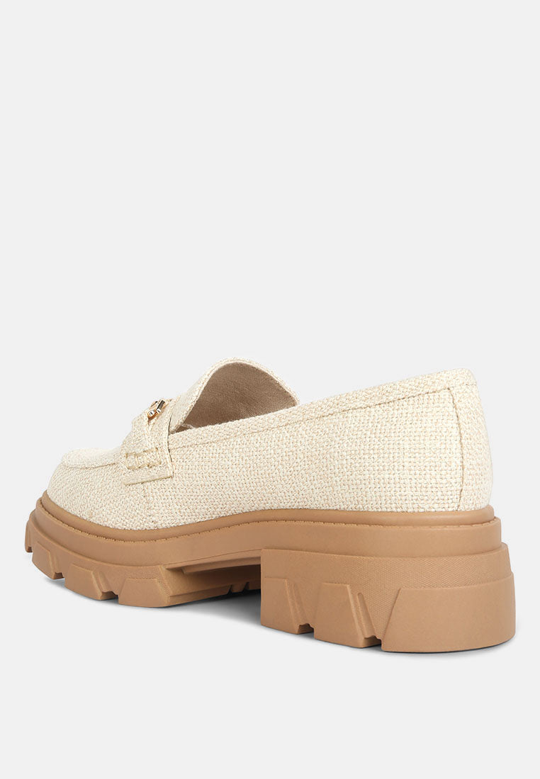 Jaxtyn Chunky Platform Heel Loafers-2