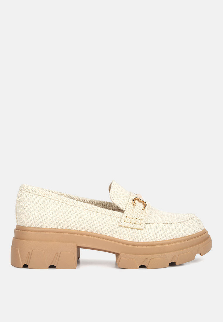 Jaxtyn Chunky Platform Heel Loafers-0