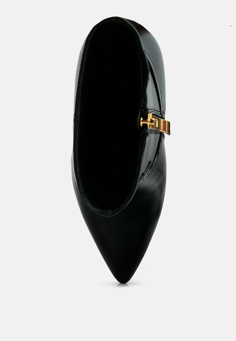 Jenner High Heel Cowboy Ankle Boots-4