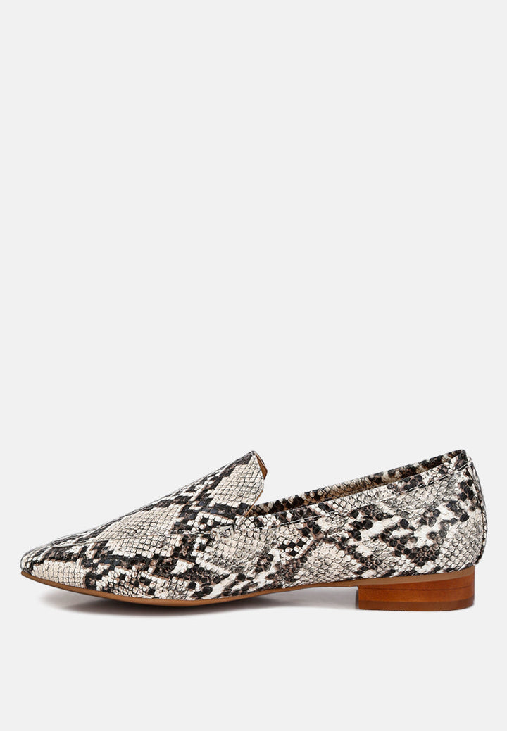 Julia Textured Loafers-3