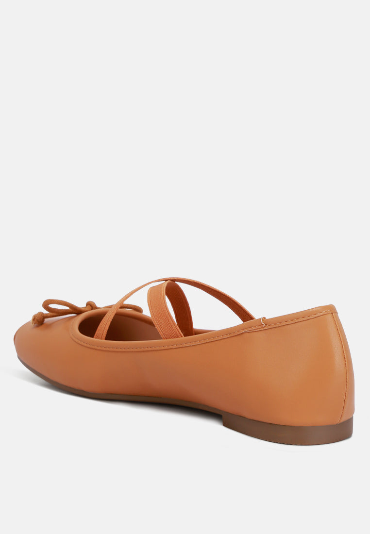 Leina Recycled Faux Leather Ballet Flats-2