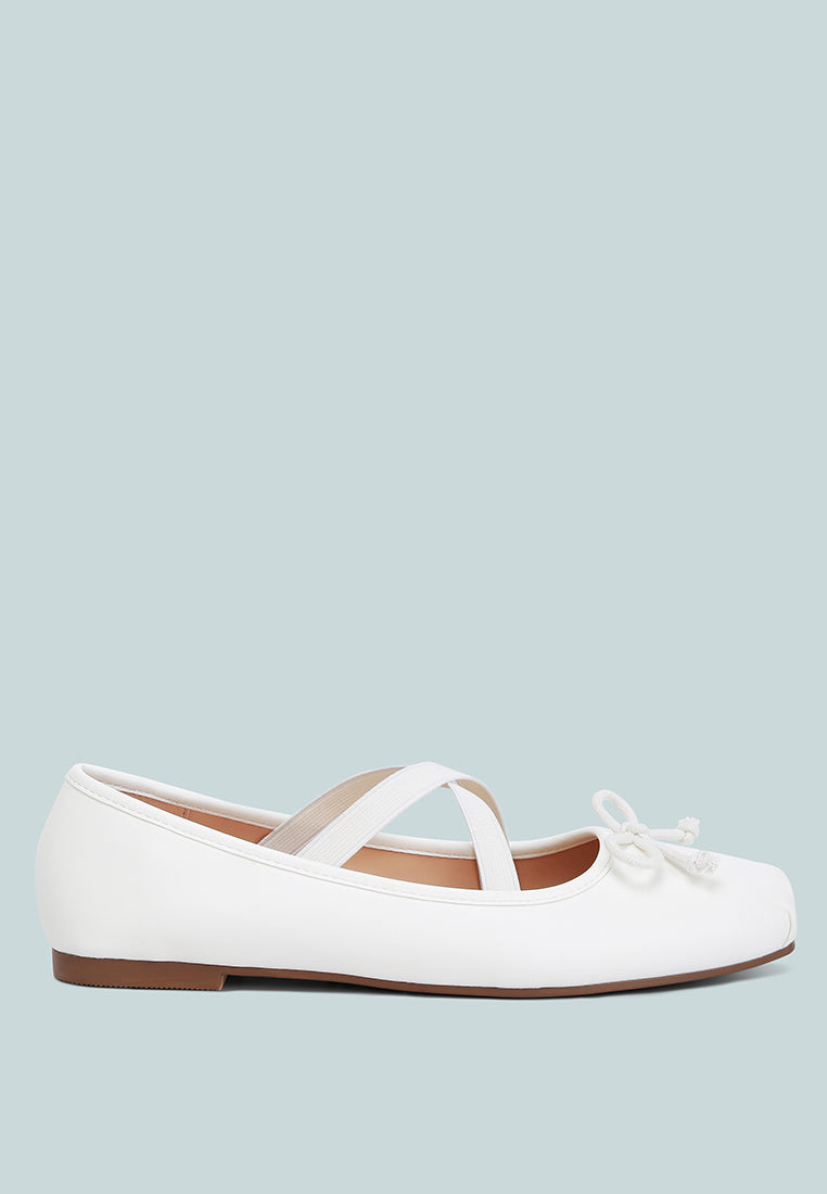 Leina Recycled Faux Leather Ballet Flats-5