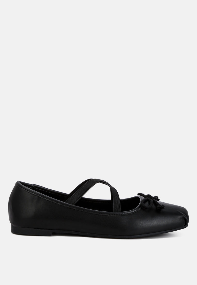 Leina Recycled Faux Leather Ballet Flats-6