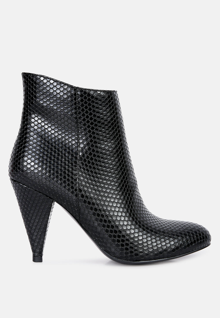 Lemon Tart Heeled Ankle Boots-0