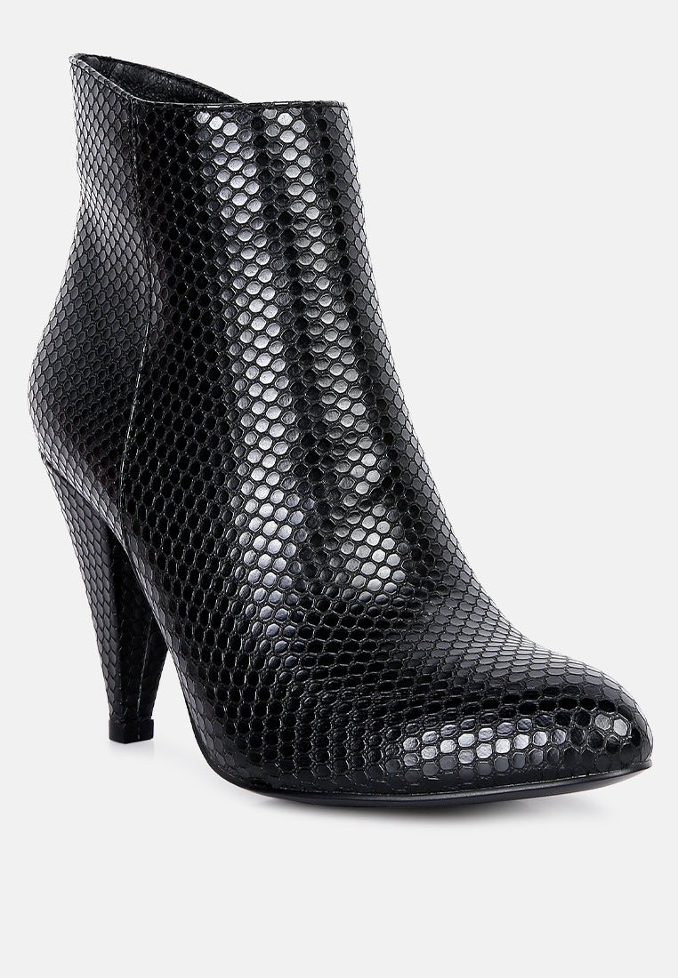 Lemon Tart Heeled Ankle Boots-1