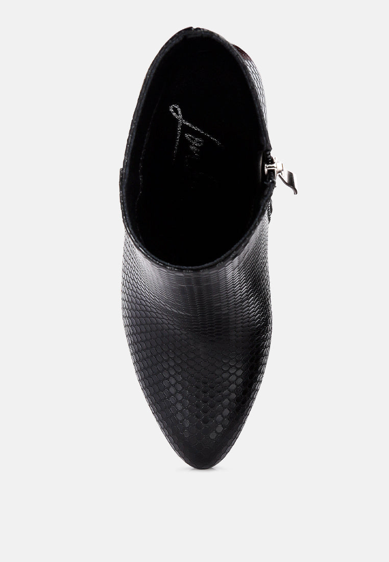 Lemon Tart Heeled Ankle Boots-3