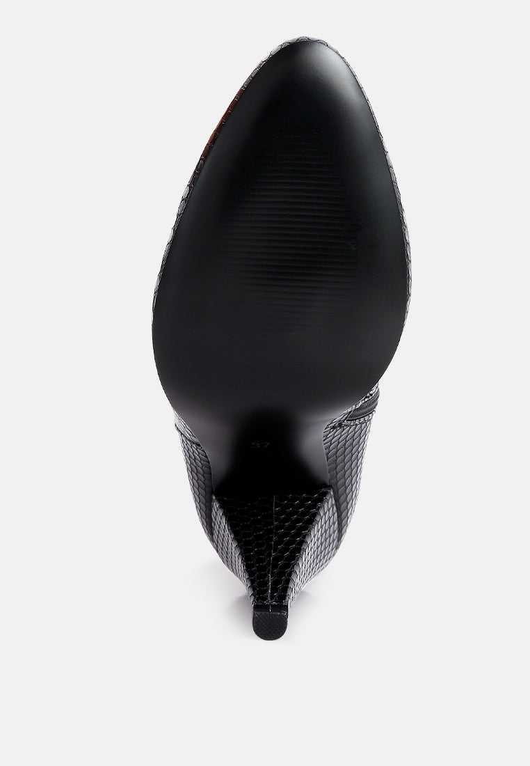 Lemon Tart Heeled Ankle Boots-4