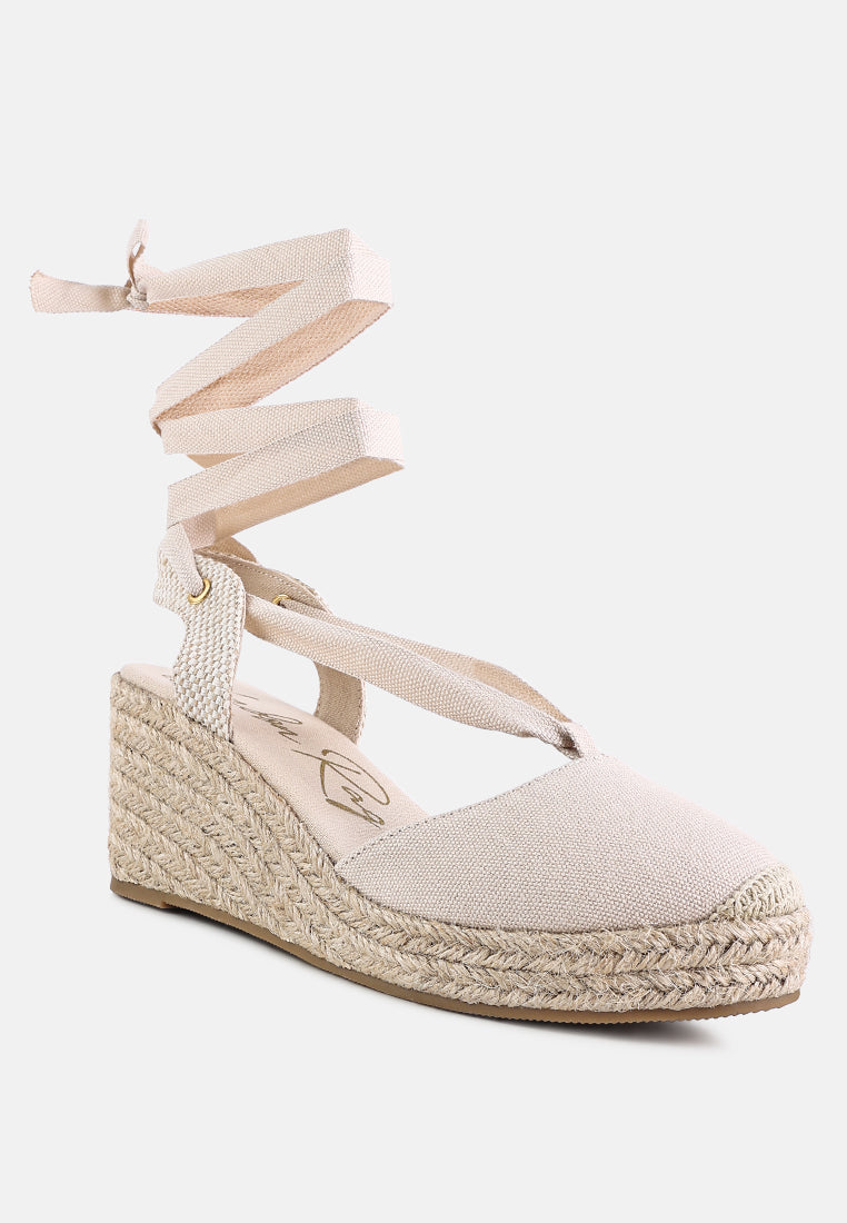 Little Mary Strappy Wedge Heel Sandals-1