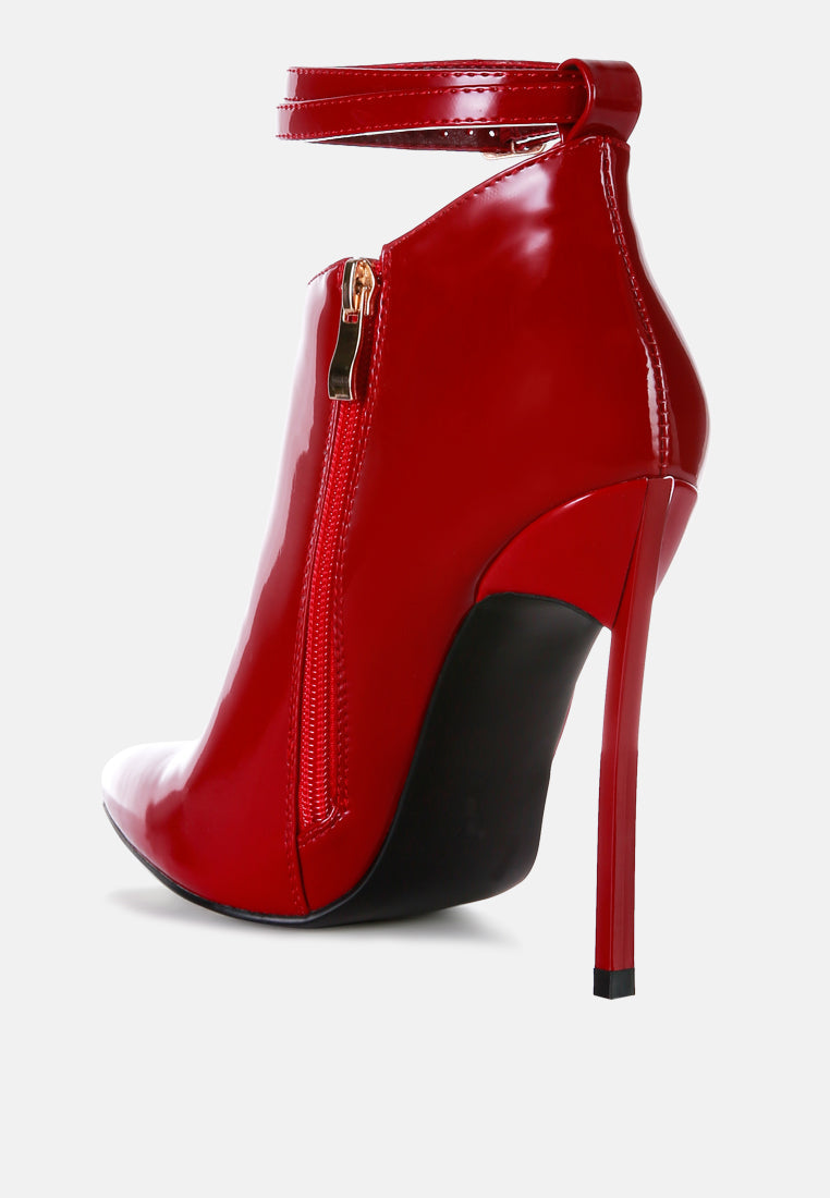 Love Potion Pointed Toe High Heeled Boots-3