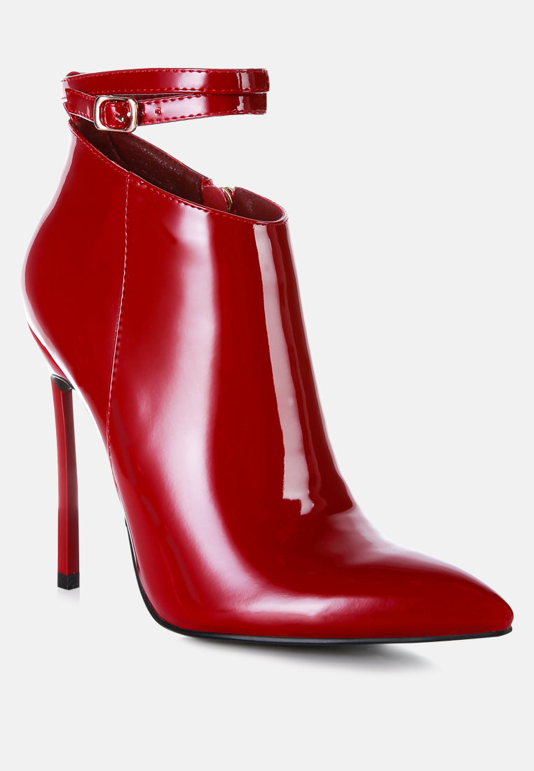 Love Potion Pointed Toe High Heeled Boots-2