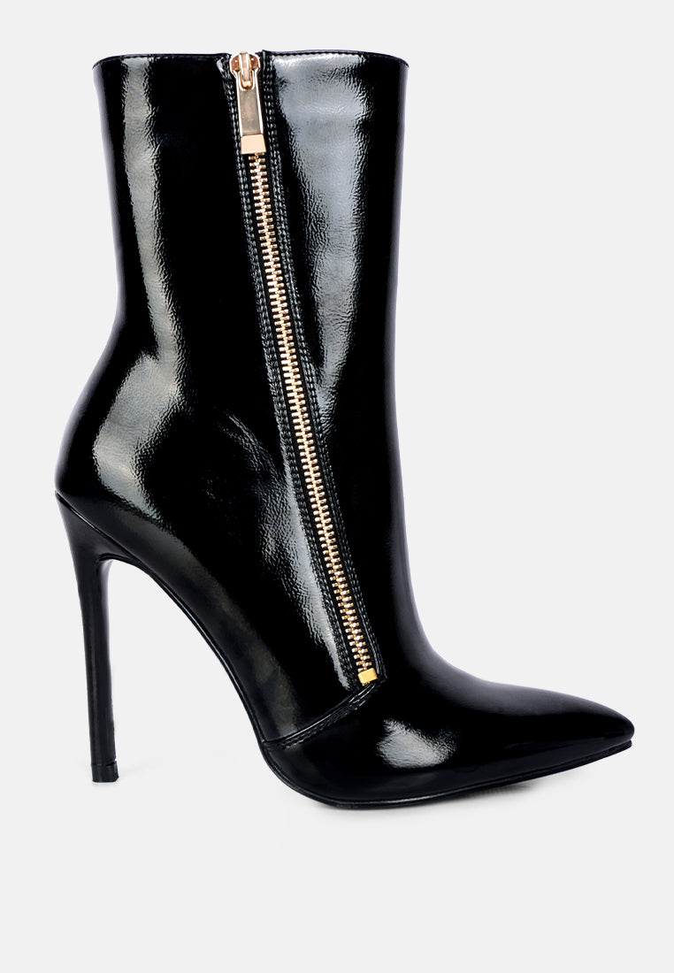 Mania High Heeled Ankle Boots-6
