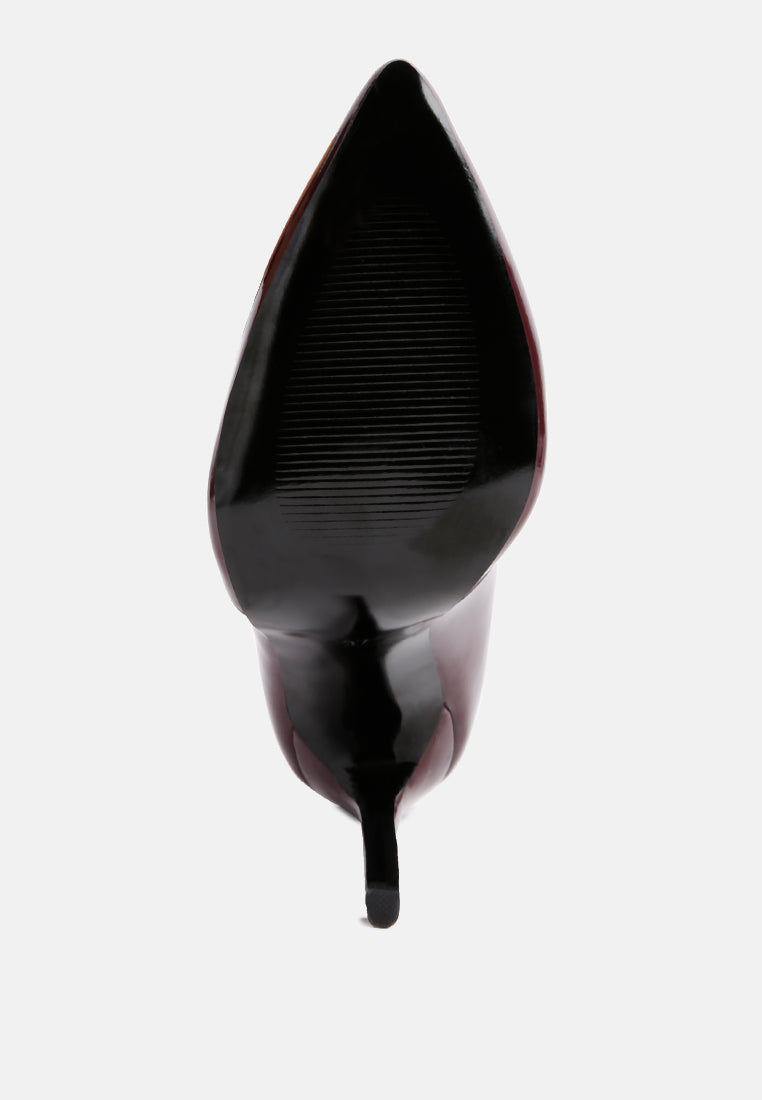 Mania High Heeled Ankle Boots-4