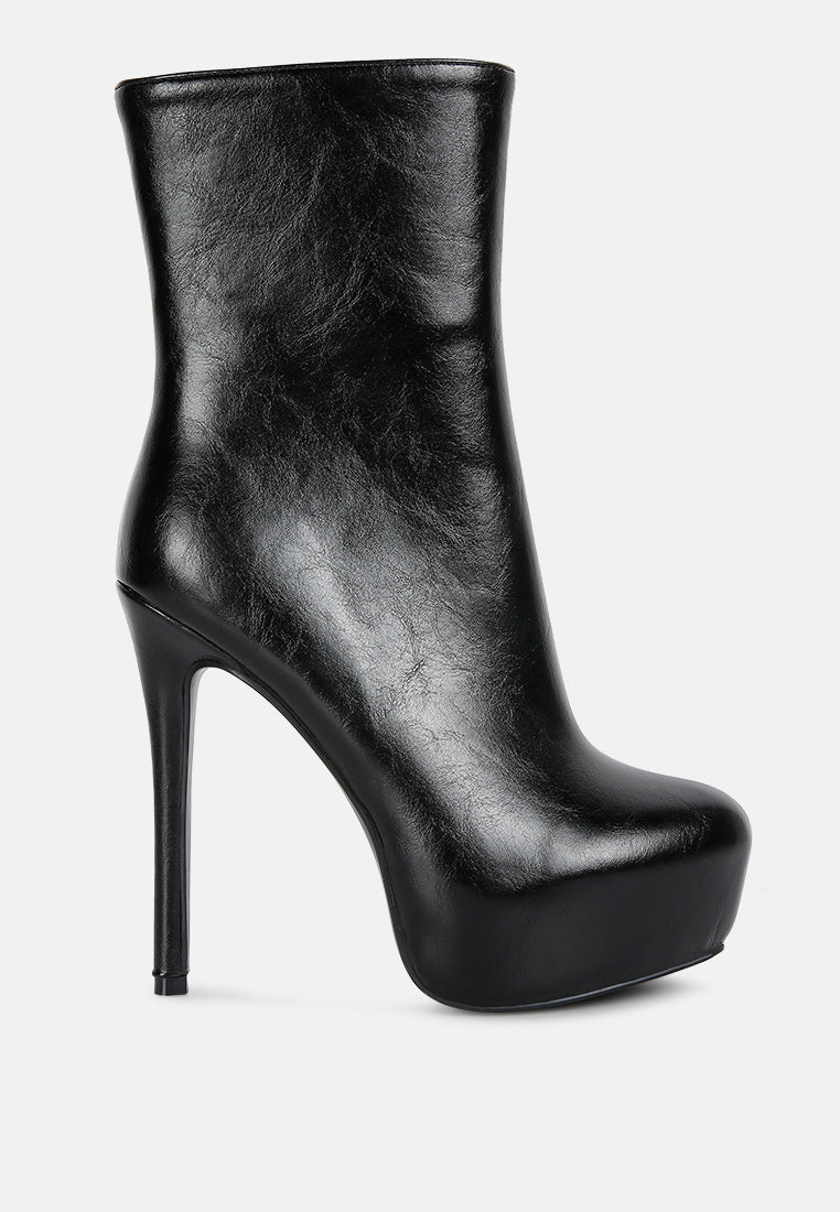 Marsha High Platform Stiletto Ankle Boots-6