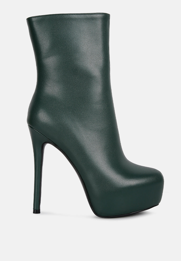 Marsha High Platform Stiletto Ankle Boots-5