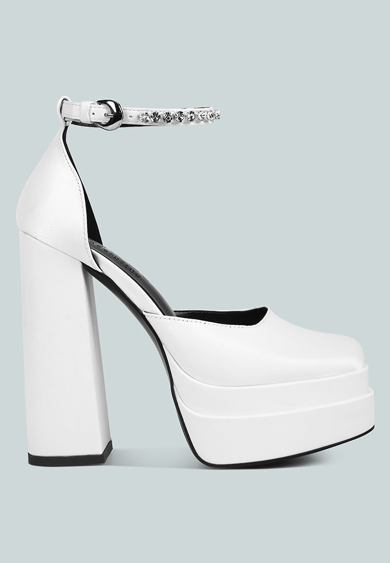 Martini Sky High Platform Sandals-7