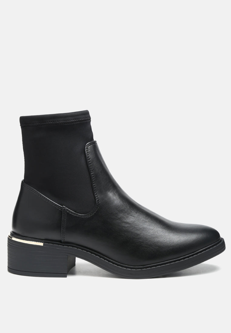 Minns Heeled Sock Boots-0