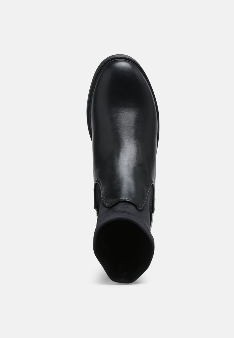 Minns Heeled Sock Boots-3