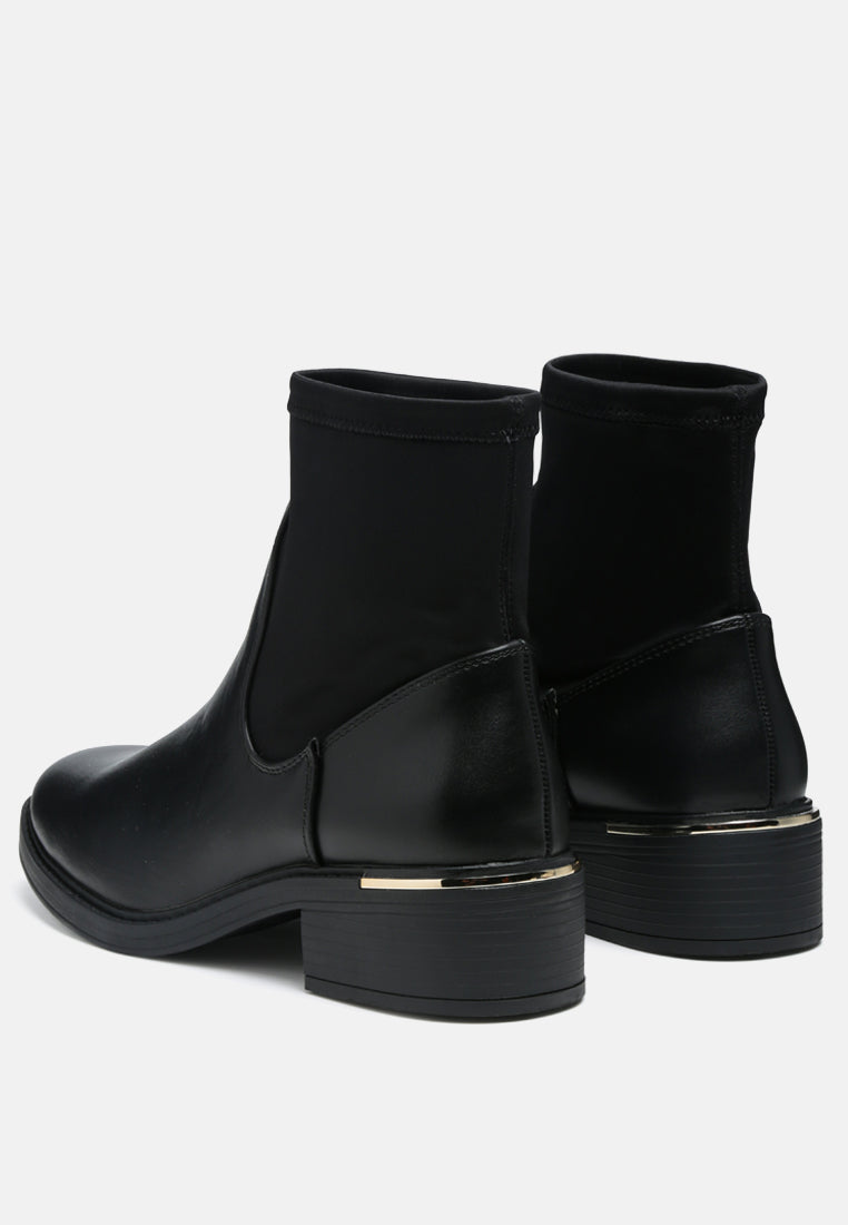 Minns Heeled Sock Boots-2