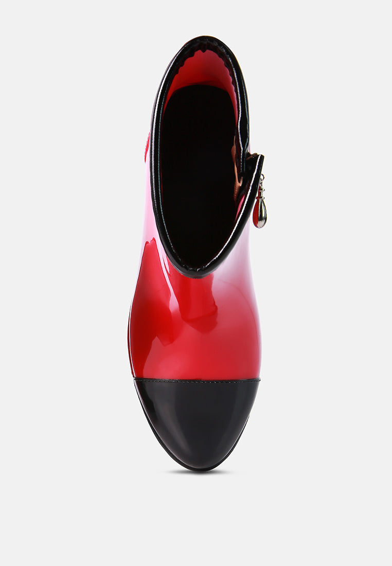 Mizzle Smart Block Heel Rainboots-3