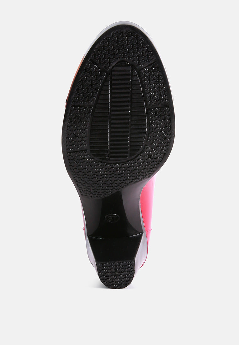 Mizzle Smart Block Heel Rainboots-4
