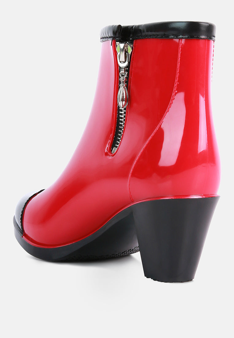 Mizzle Smart Block Heel Rainboots-2