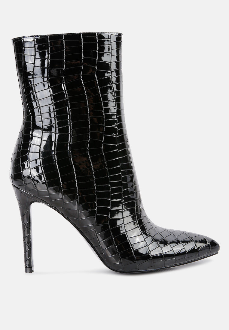 Momoa High Heel Ankle Boots-6
