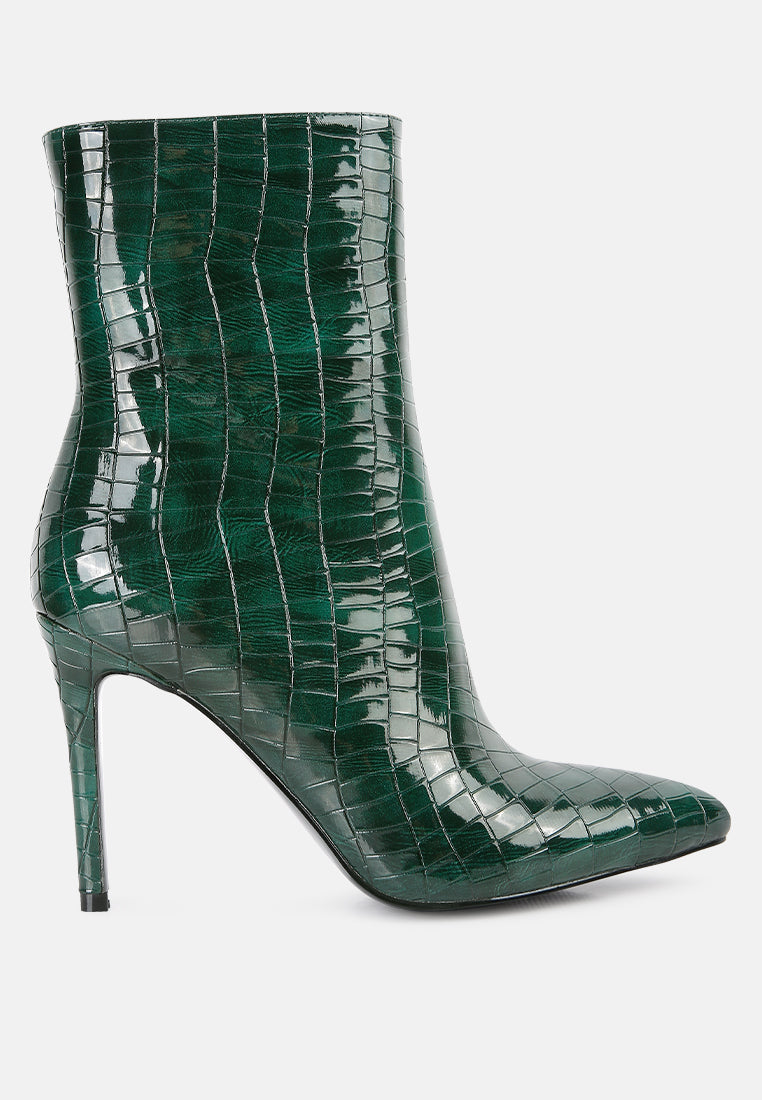 Momoa High Heel Ankle Boots-0