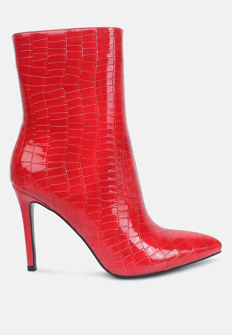 Momoa High Heel Ankle Boots-5
