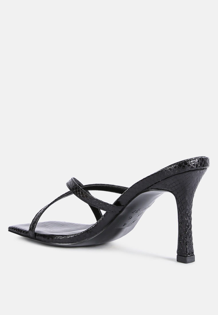 Muriel Cross Strap Slip On Sandals-4