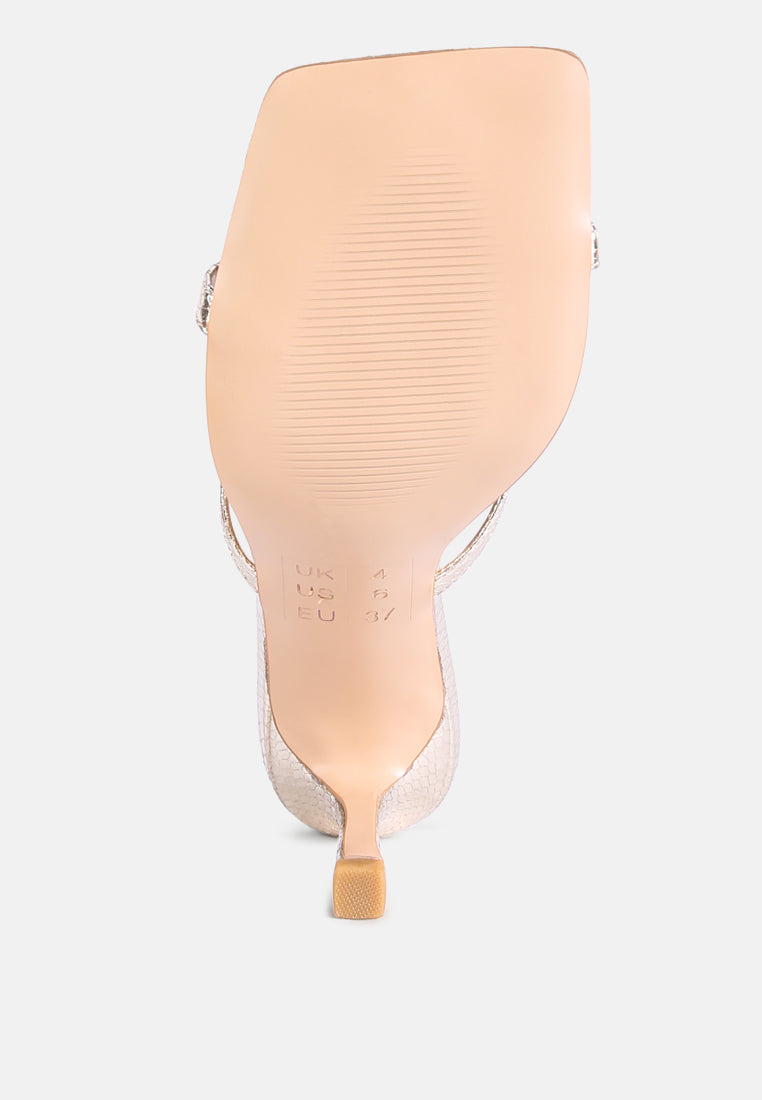Muriel Cross Strap Slip On Sandals-1