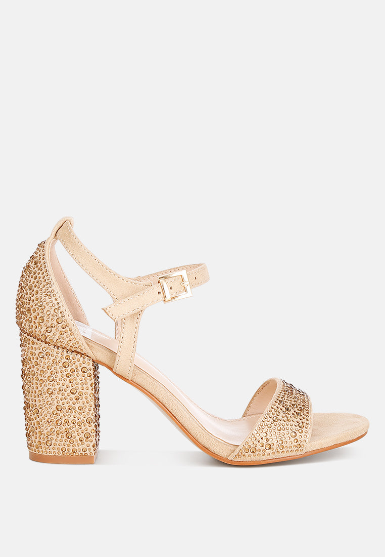 Navoli Rhinestones Embellished Sandals-5