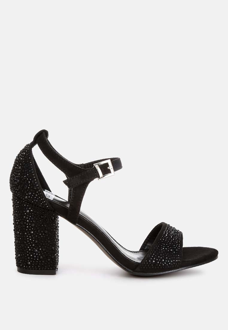Navoli Rhinestones Embellished Sandals-6