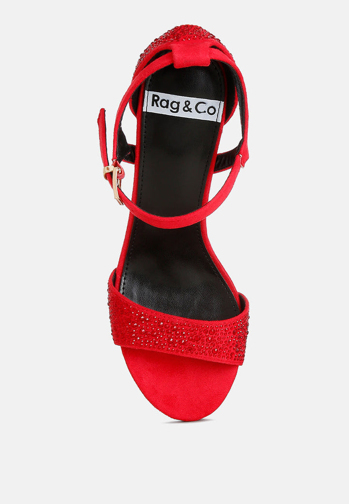Navoli Rhinestones Embellished Sandals-4
