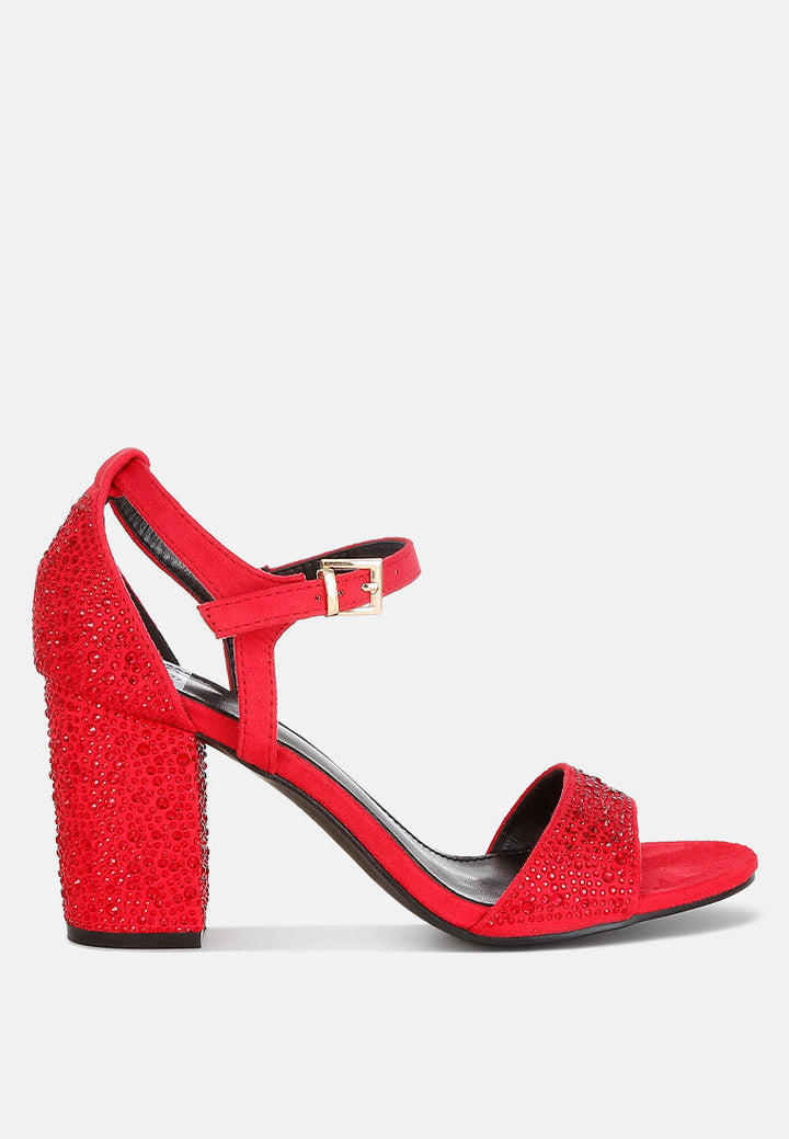 Navoli Rhinestones Embellished Sandals-0