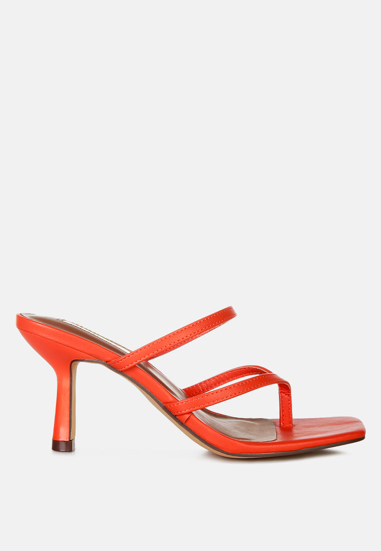 Night Life Pin Heels Casual Sandals-6
