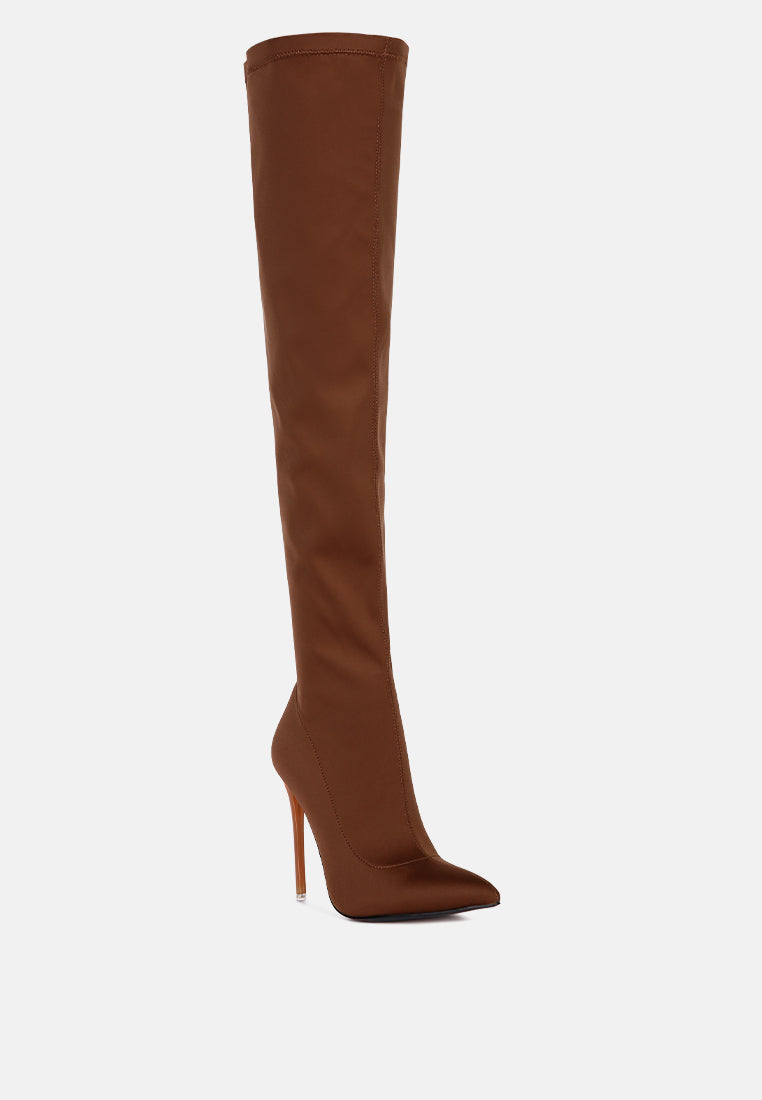 No Calm Superstretch Stiletto Long Boot-2