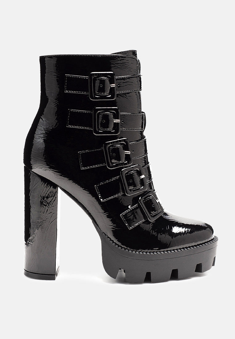 Ouzaki High Block Heeled Boots-0
