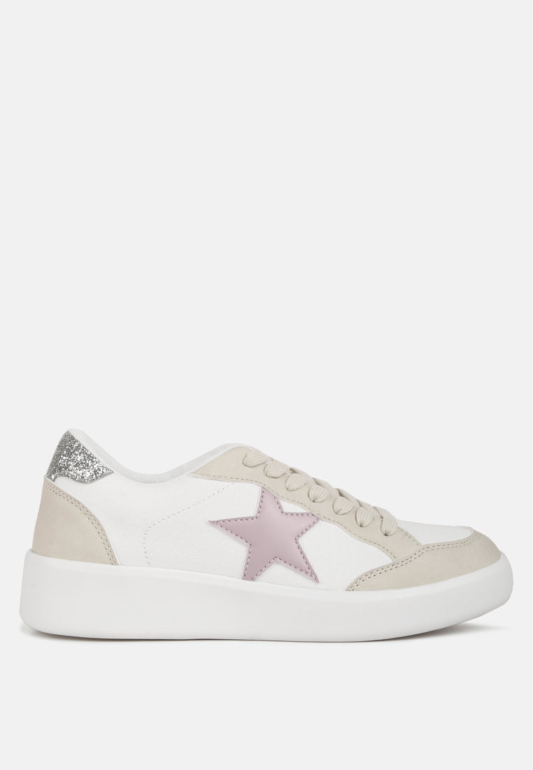Perry Glitter Detail Star Sneakers-5
