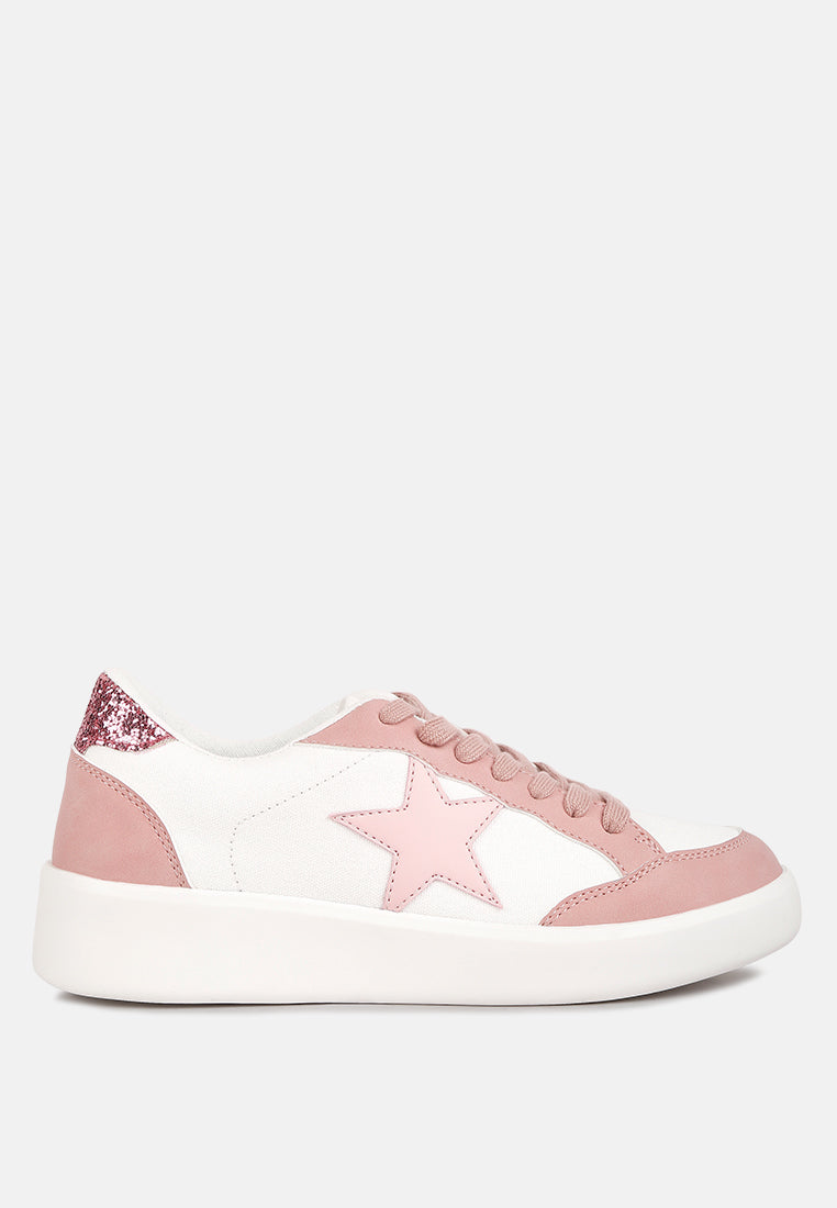 Perry Glitter Detail Star Sneakers-6