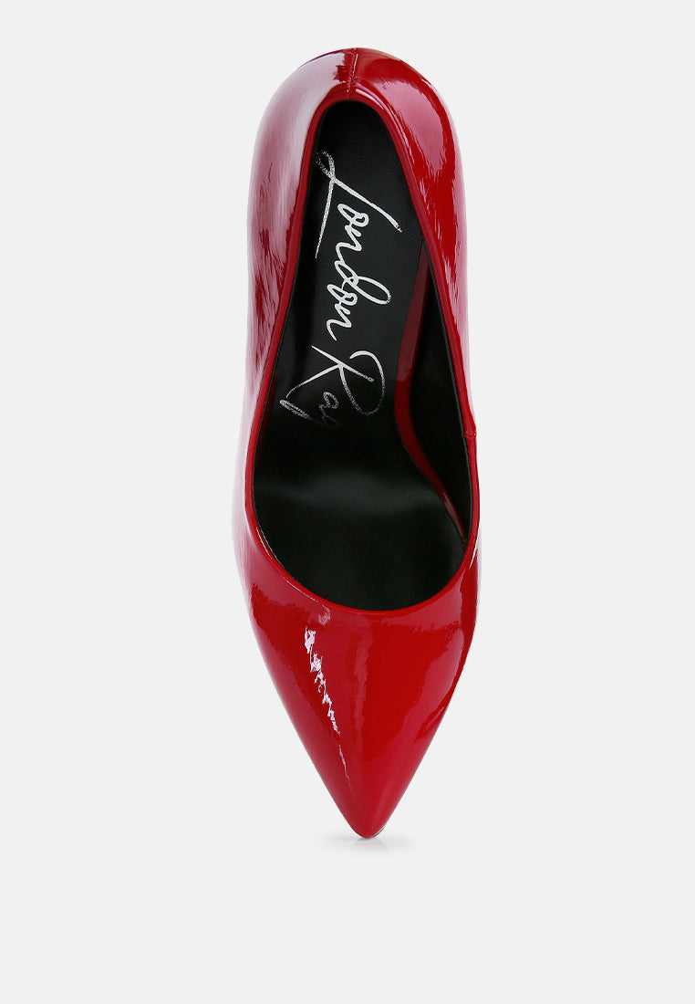 Personated Stiletto Heel Pumps-3