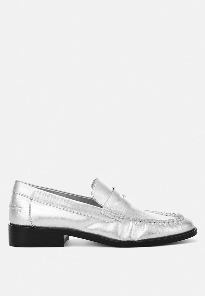 Plavia Genuine Leather Loafers-0