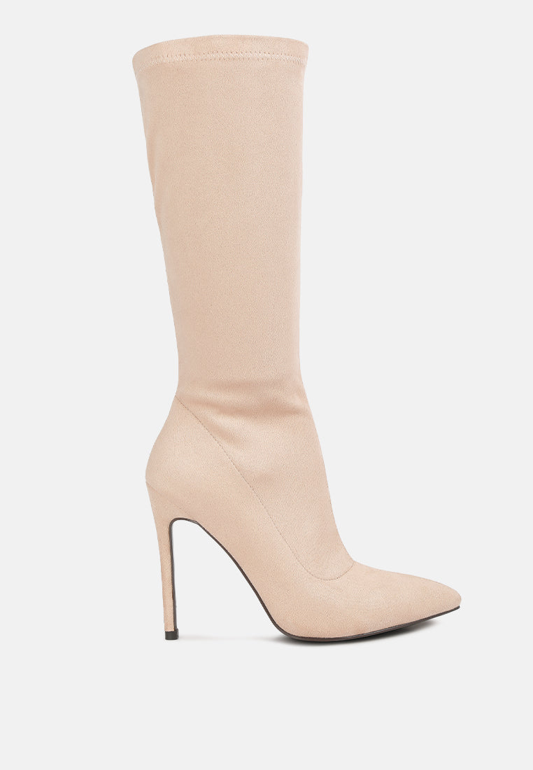 Playdate High Heeled Calf Boots-6